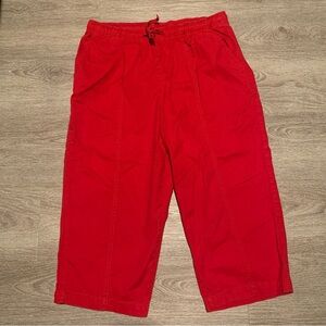 BFA Classics Red Capri Pants Size M